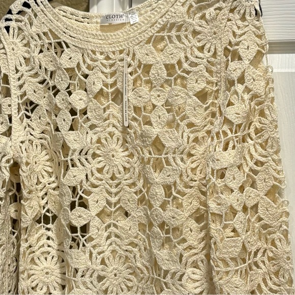 Anthropology Crochet Women top blouse size SP - Picture 6 of 6